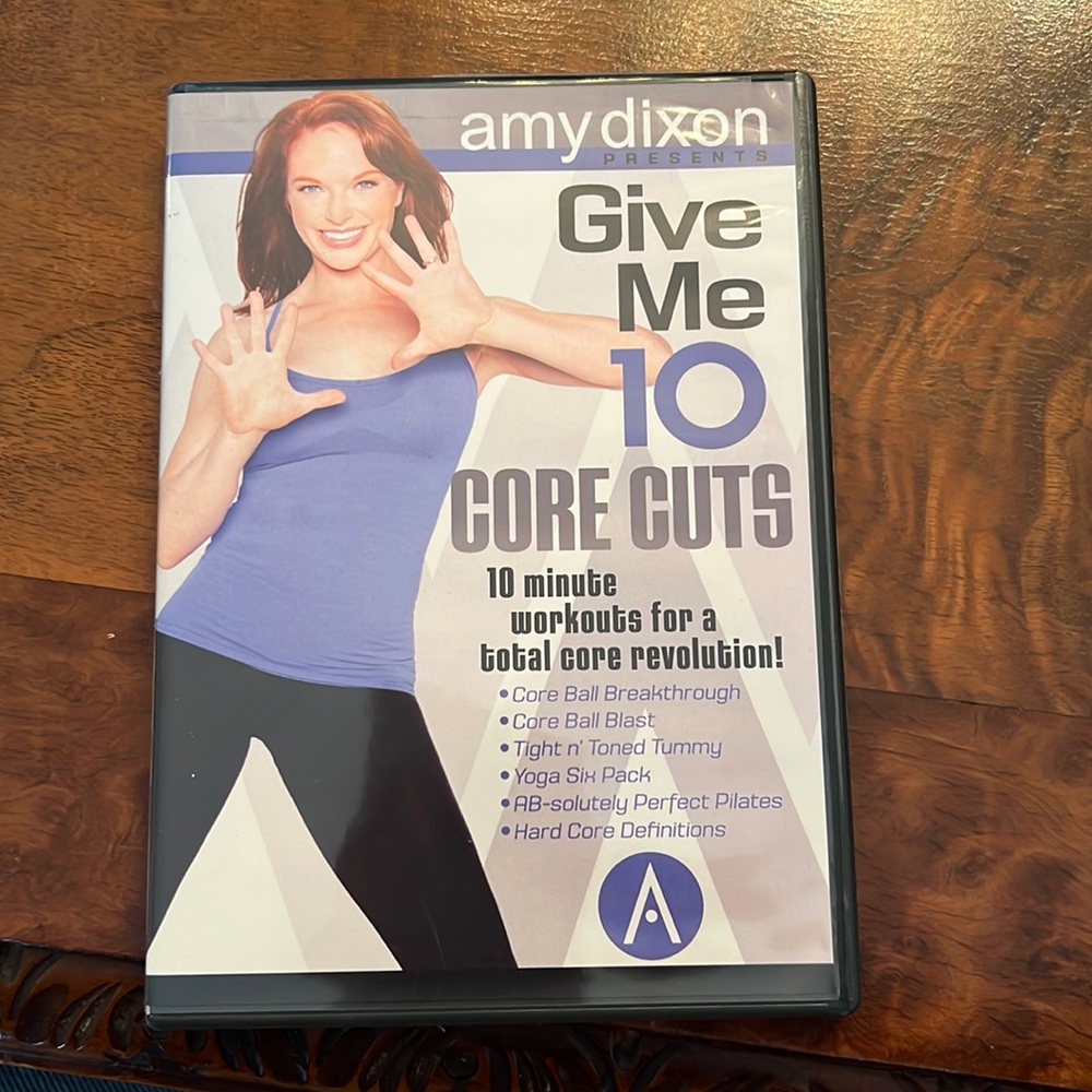 Amy Dixon Core Cuts Give me 10. Fitness DVD